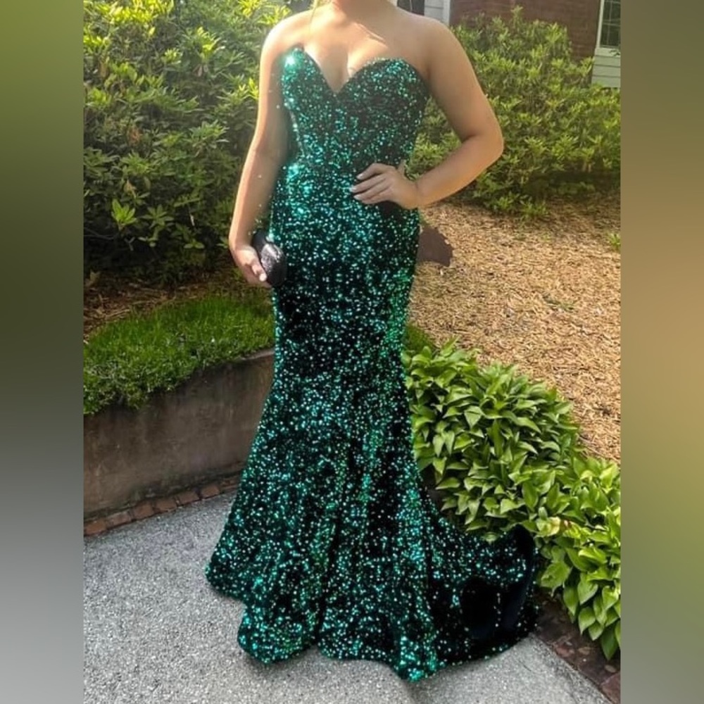 Size 12 Sherri Hill sequin gown